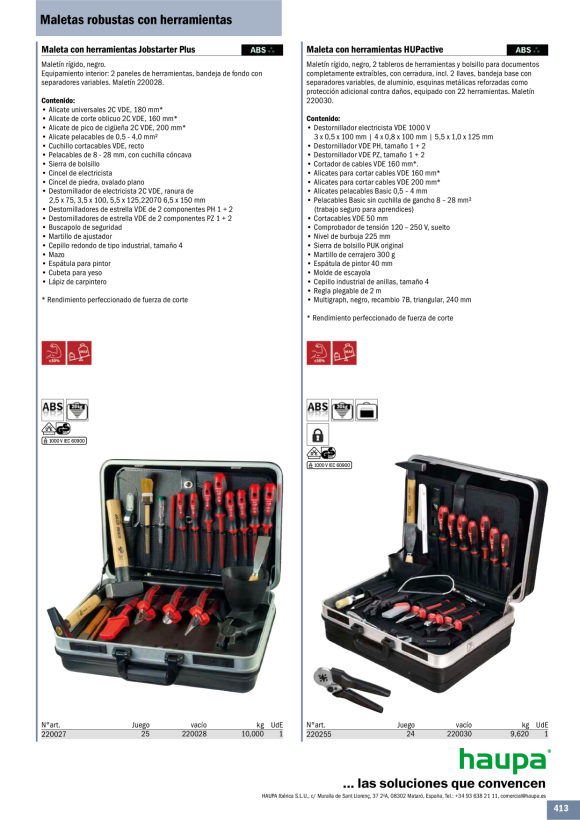 HAUPA  Lehrlingskoffer-Aktion 2019 Set 2 220027/Z3