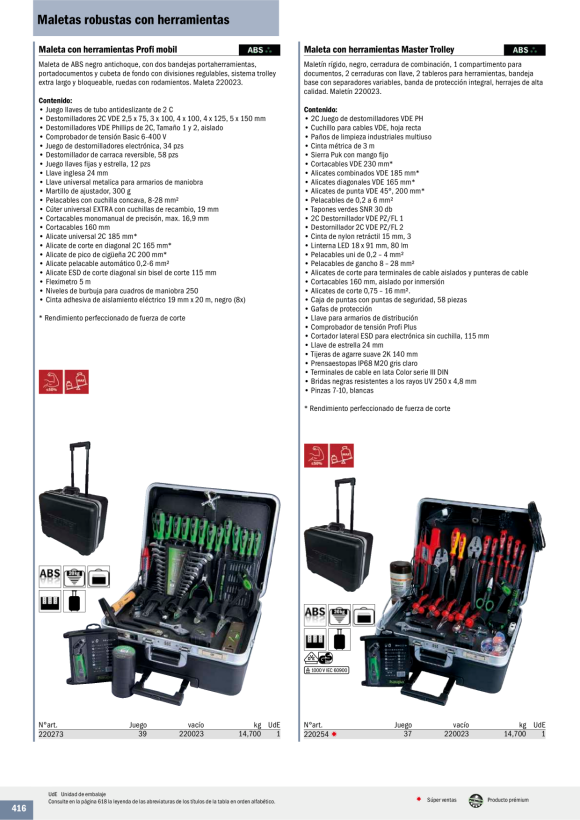 HAUPA  Werkzeugkoffer Master mobil 220254/K