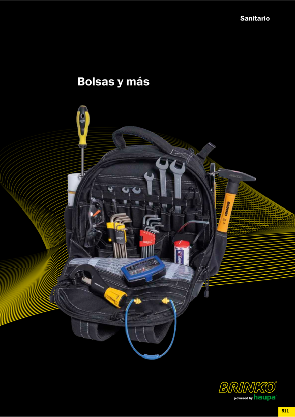 HAUPA  Rindleder & ABS Werkzeugkoffer, Premium 7360