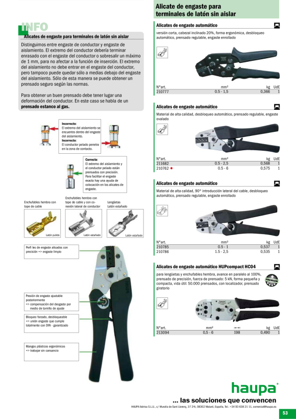 HAUPA  Einsatz HUPstar Koax 213082/E