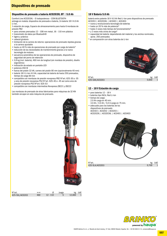 HAUPA  Koffer ACO203 625-5KO/ACO203