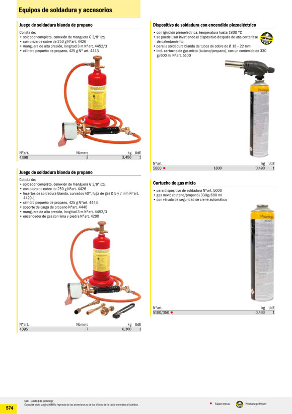 HAUPA  Lötlampe, bis 1750 °C 5200