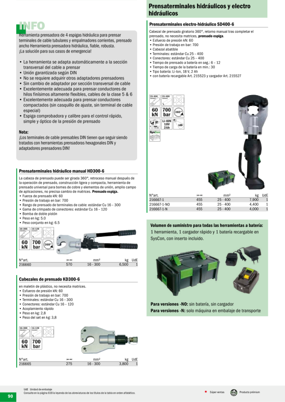 HAUPA  Smart Akkuhydraulik SSD400-6 Sensor 216667/M-1