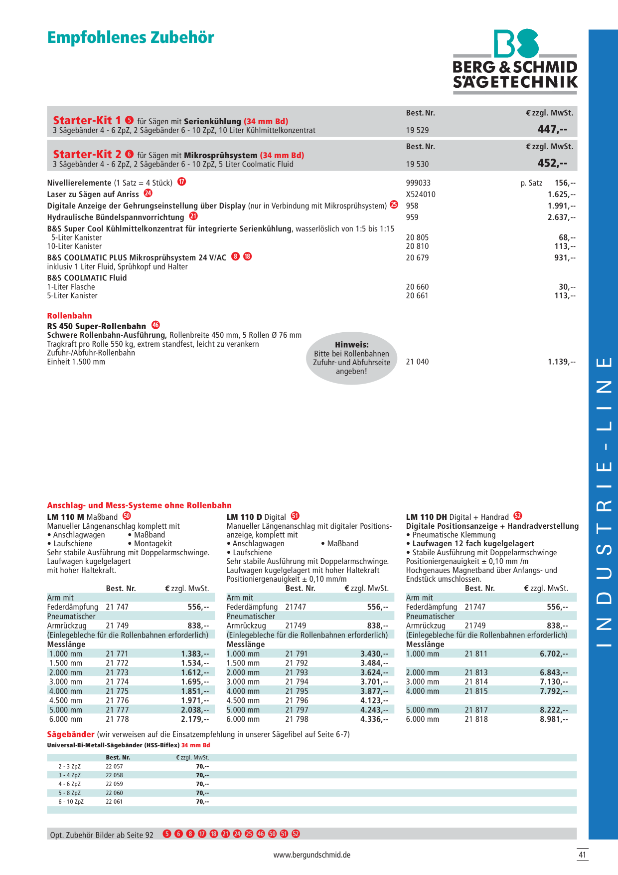 Berg & Schmid HSS-Schneidbacken 1 - 11/2 11467