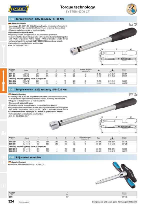 HAZET Reparationssats 6402-1S/7