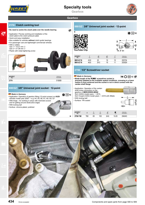 HAZET FÄST PIN 2174-015
