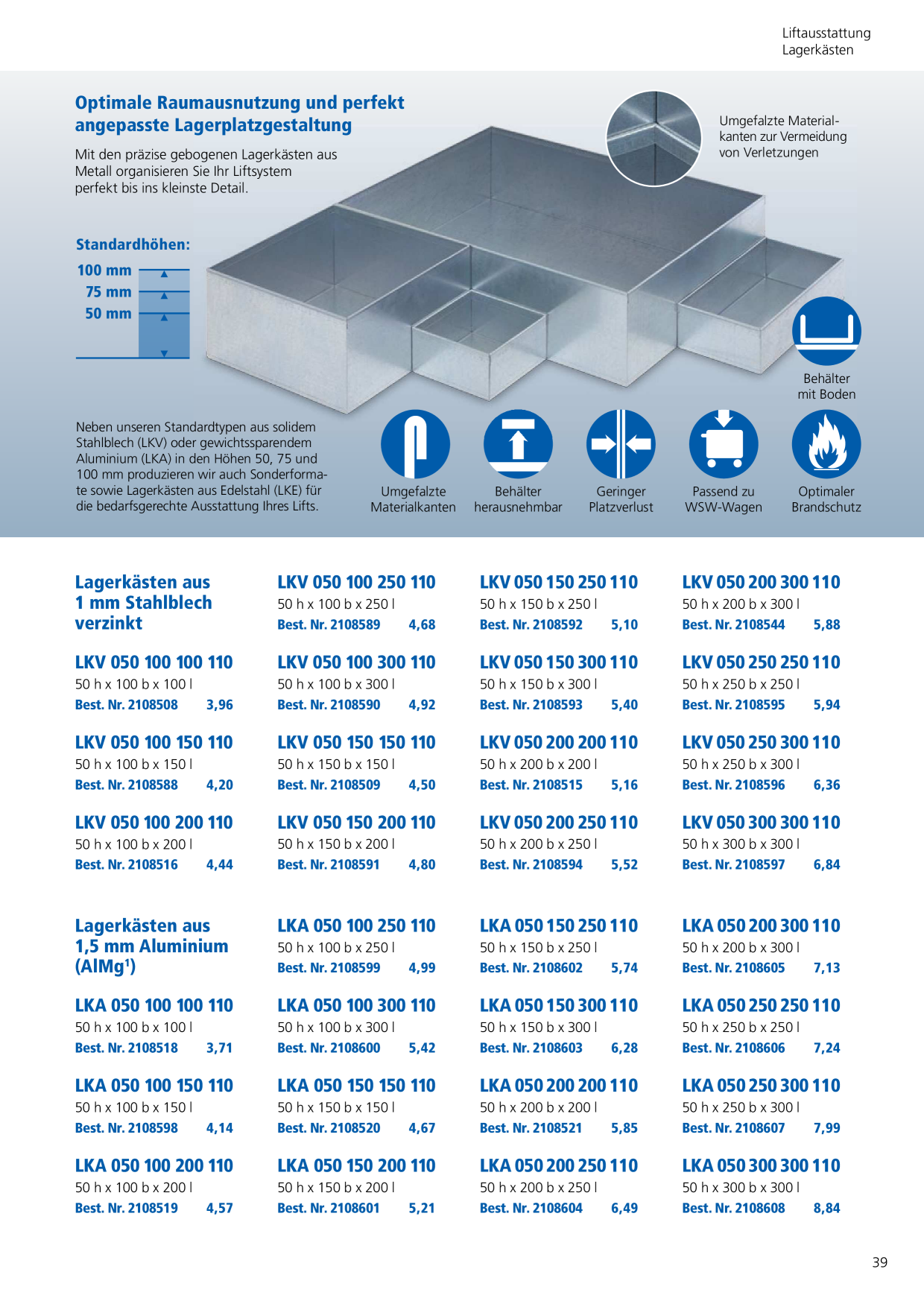 APFEL Katalog Betriebseinrichtungen Seite 39