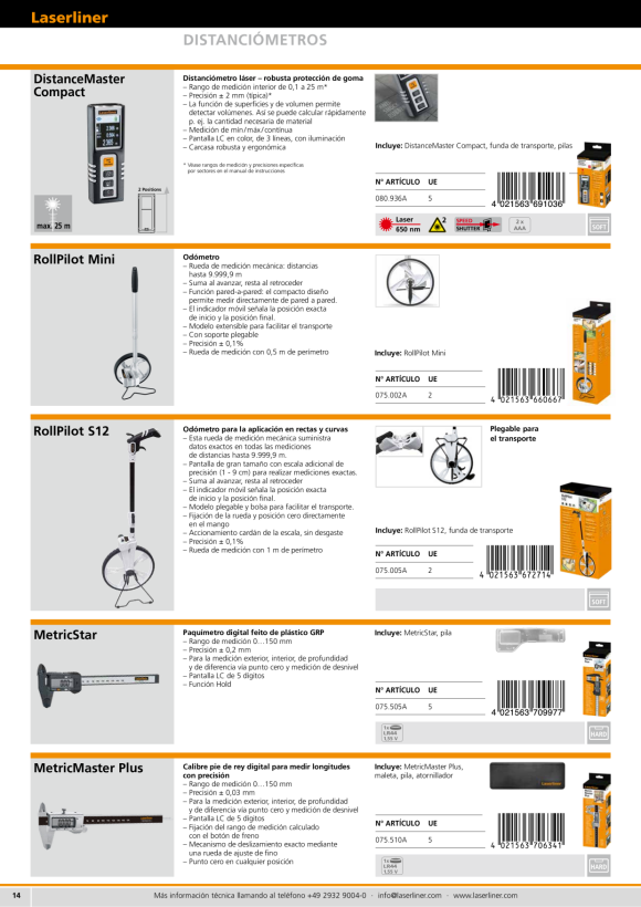 Laserliner MetricMaster Plus 075.510A