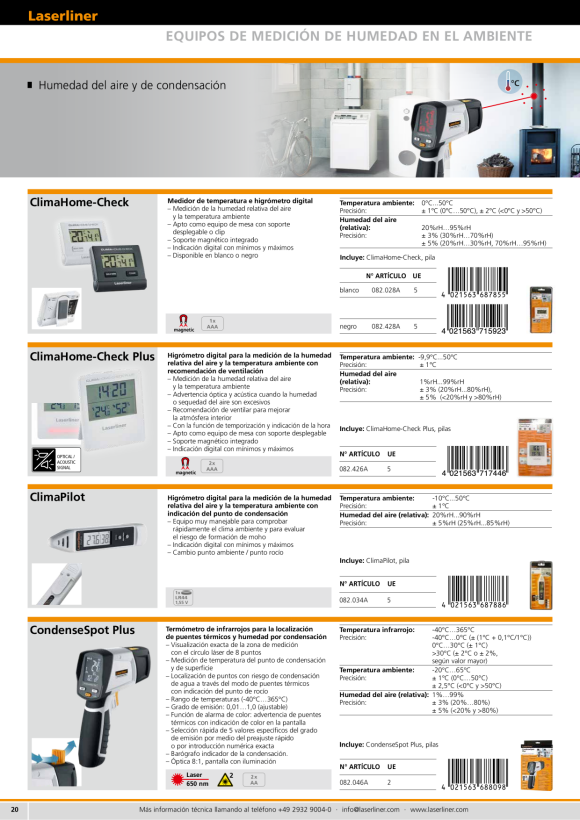 Laserliner DampFinder Compact Plus (BLE) 082.017A