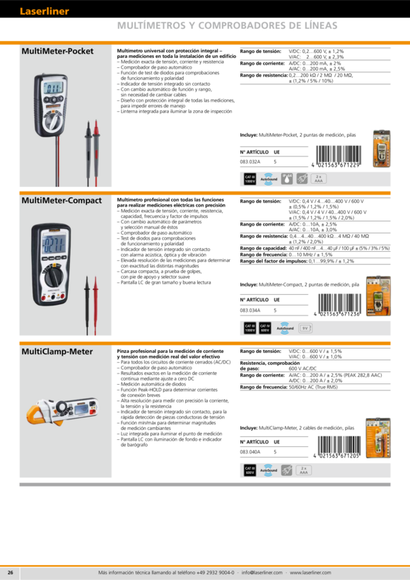 Laserliner LAN-Check 083.064A