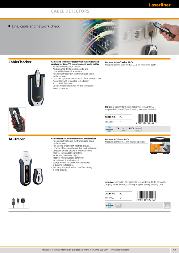 Laserliner MultiClamp-Meter 083.040A