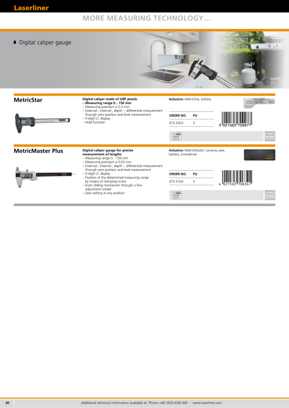 Laserliner HandyLaser Plus 025.04.00A