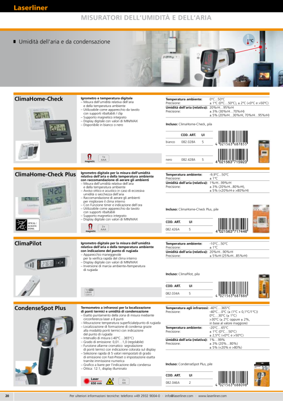 Laserliner DampFinder Compact Plus (BLE) 082.017A
