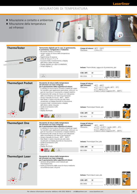 Laserliner ThermoTester 082.030A