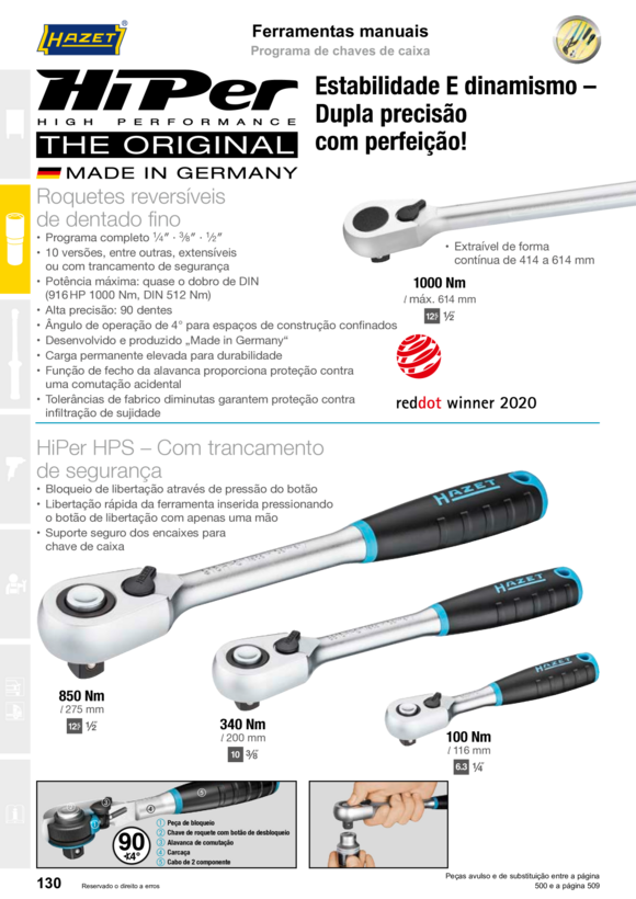 HAZET Lançamento de linha 843-415/3