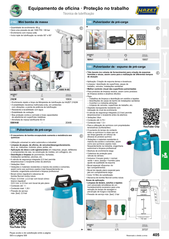 HAZET IMPRENSA DE GRAXA 2162-5