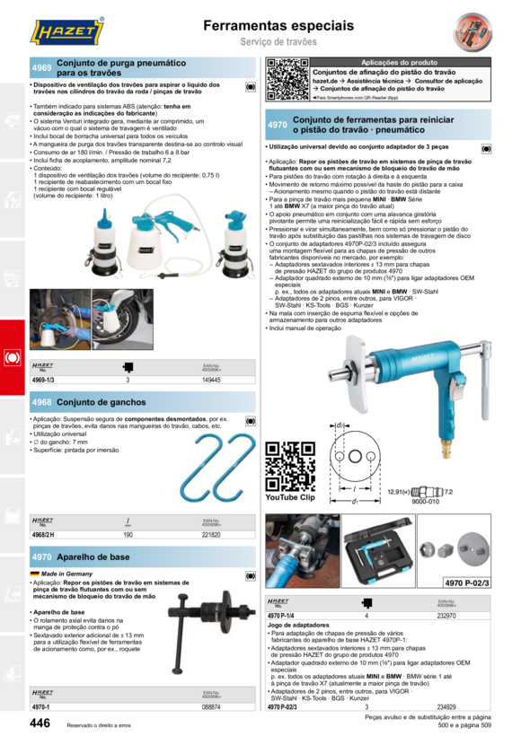 HAZET Caixa de ferramentas, vazia 4970KL