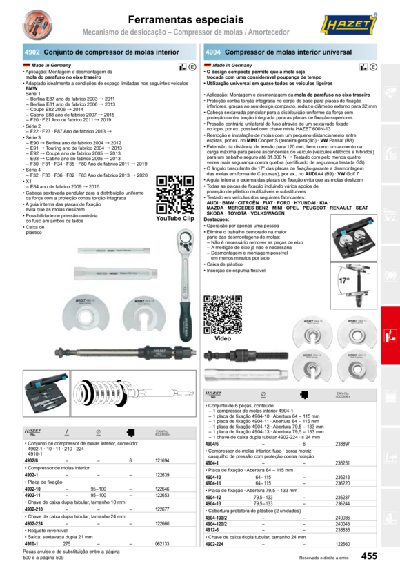 HAZET Maleta de ferramentas 4902-3KL
