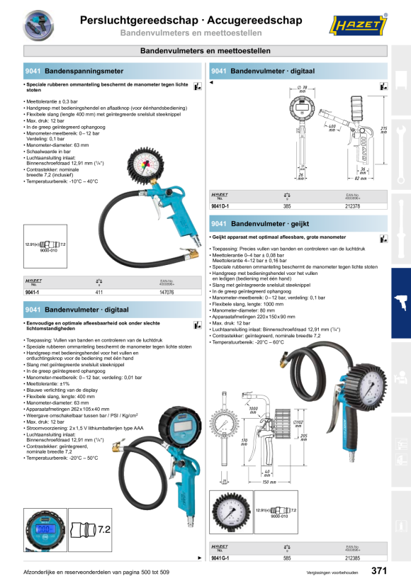 HAZET Siliconen doekjes 9040N-01/5