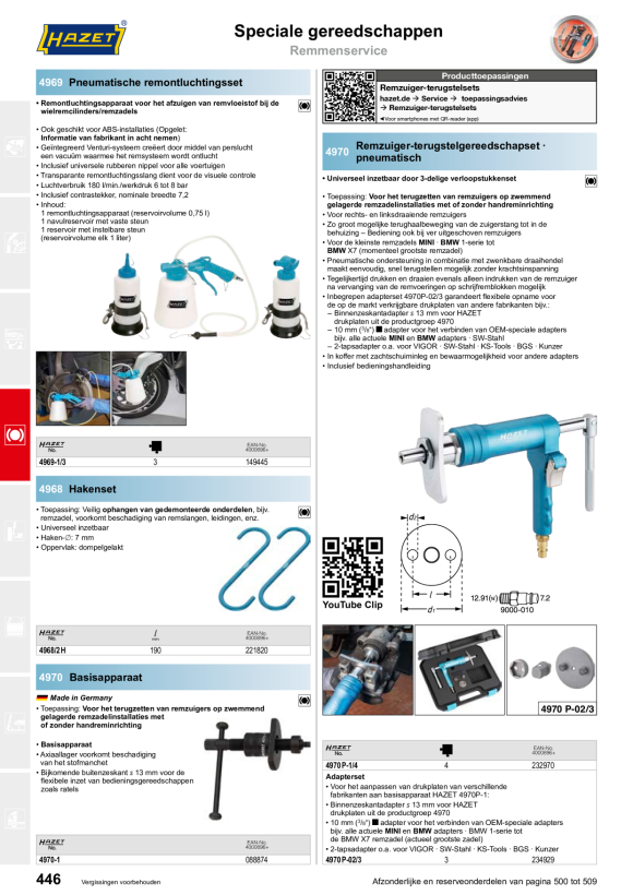 HAZET Gereedschapskist, leeg 4970KL