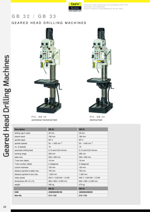 Epple PW 30 - Set 1 550 1010