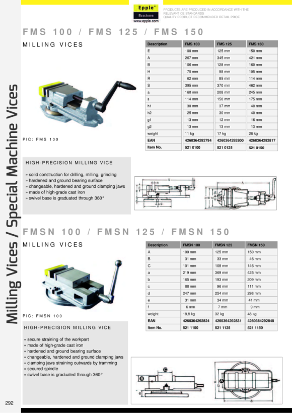 Epple Schleifbänder für BSM 75 K 100 525 1100 Epple Schleifbänder für BSM 75 K 100 525 1100