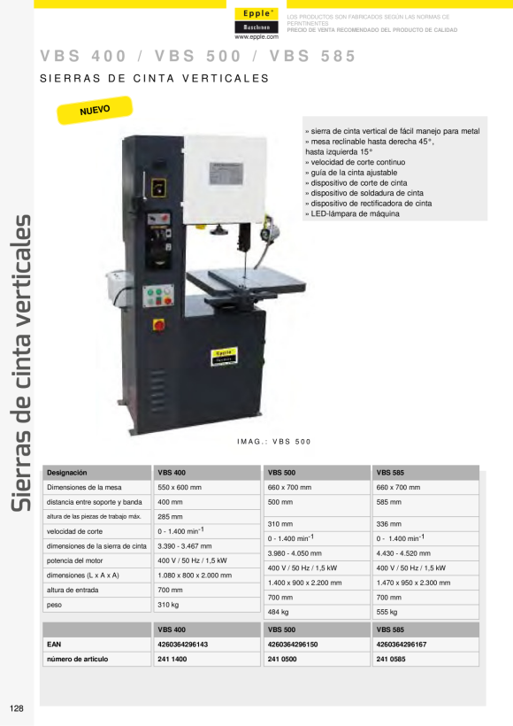 Epple VBS 400 241 1400
