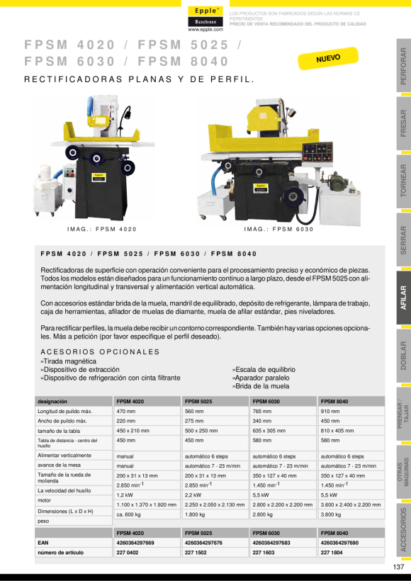 Epple FPSM 5025 - Flach- und Polierschleifmaschine 227 1502
