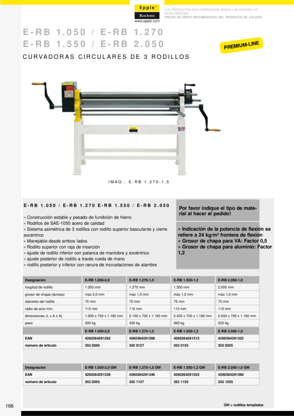 Epple E-RME 1.550-1,2 352 2155