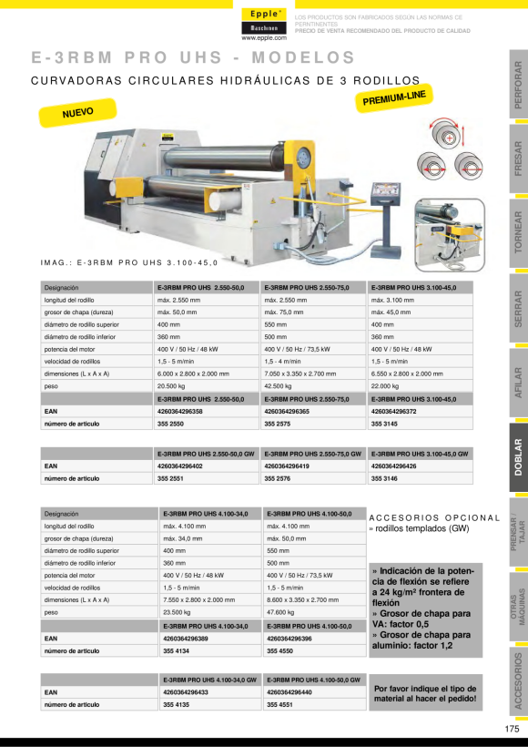 Epple E-3RBM PRO UHS 4.100-50,0 355 4550