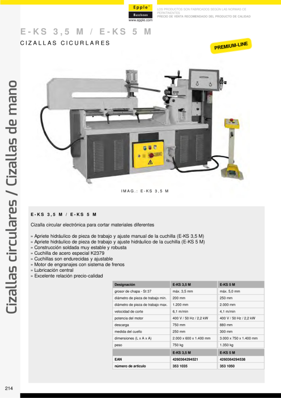 Epple Ersatzmesser für HS 300 547 0300