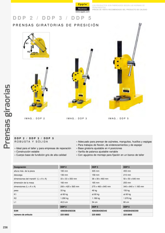 Epple DDP 2 225 8002