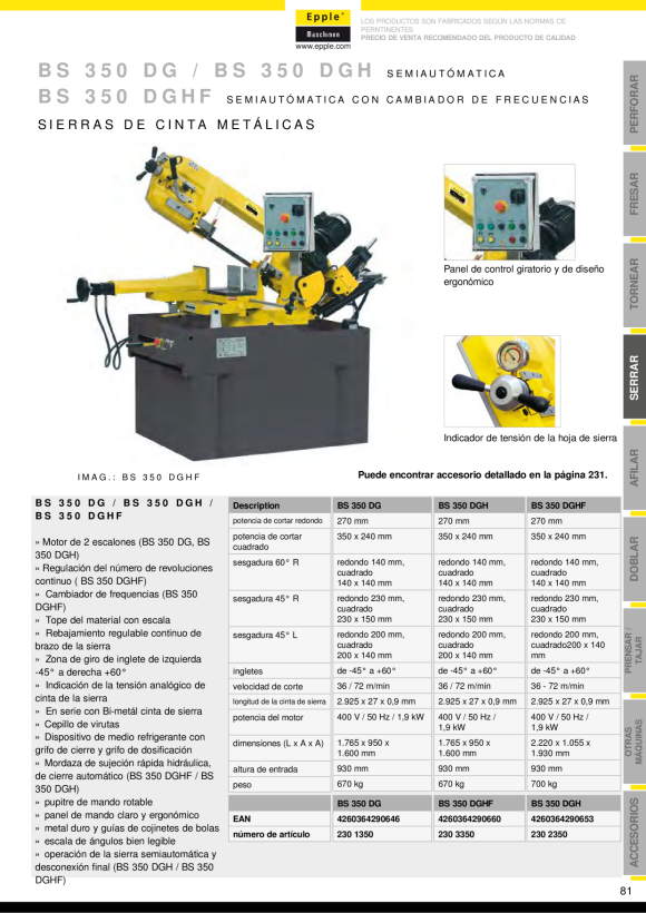 Epple KKS 350 L 240 1350