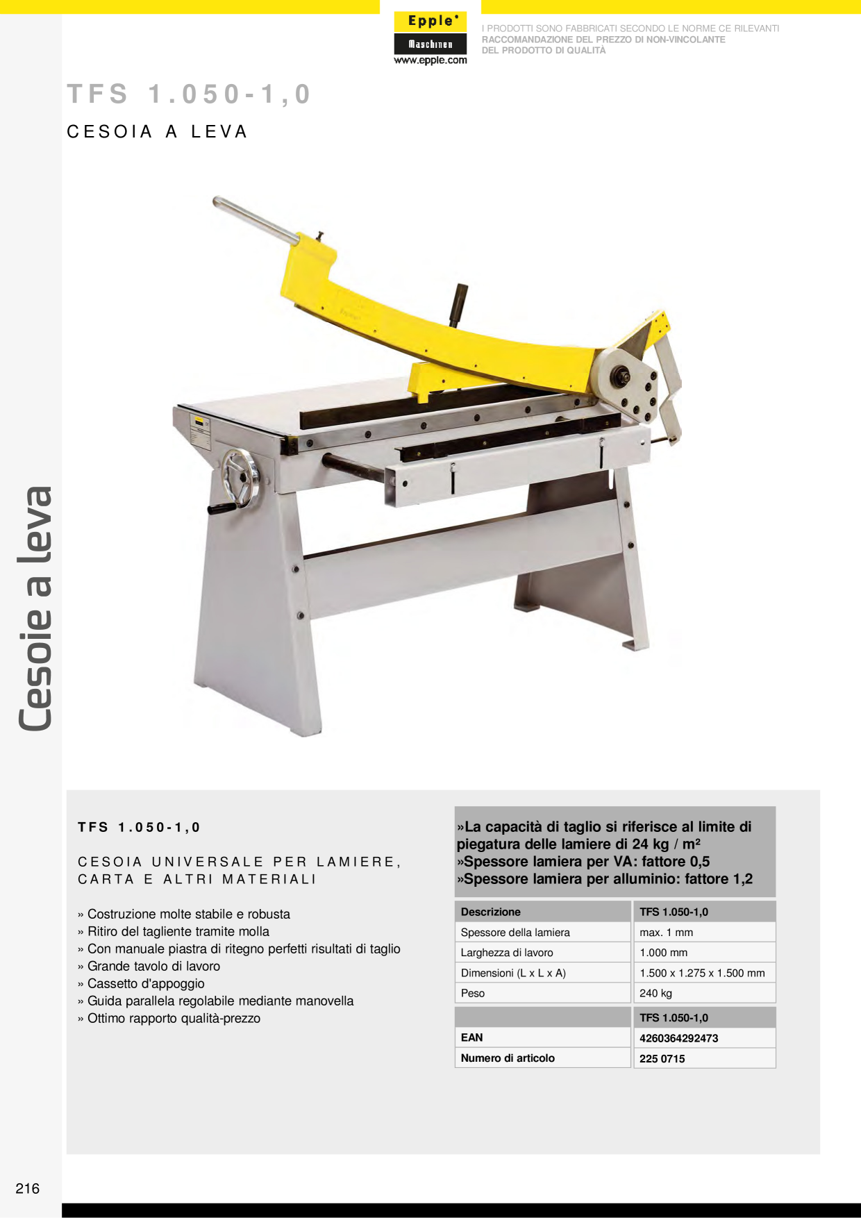 Anteprima del catalogo