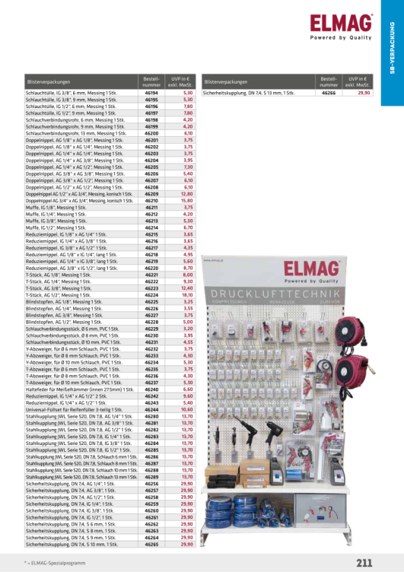 ELMAG Ocelová spojka JWL řady 520 46280 ELMAG Ocelová spojka JWL řady 520 46280