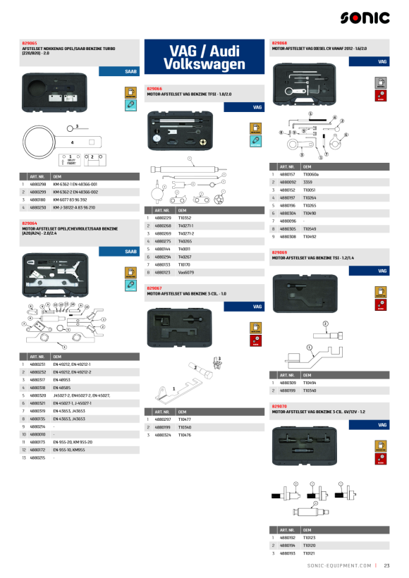 Sonic Borgpen (zwart) 6V 4880194