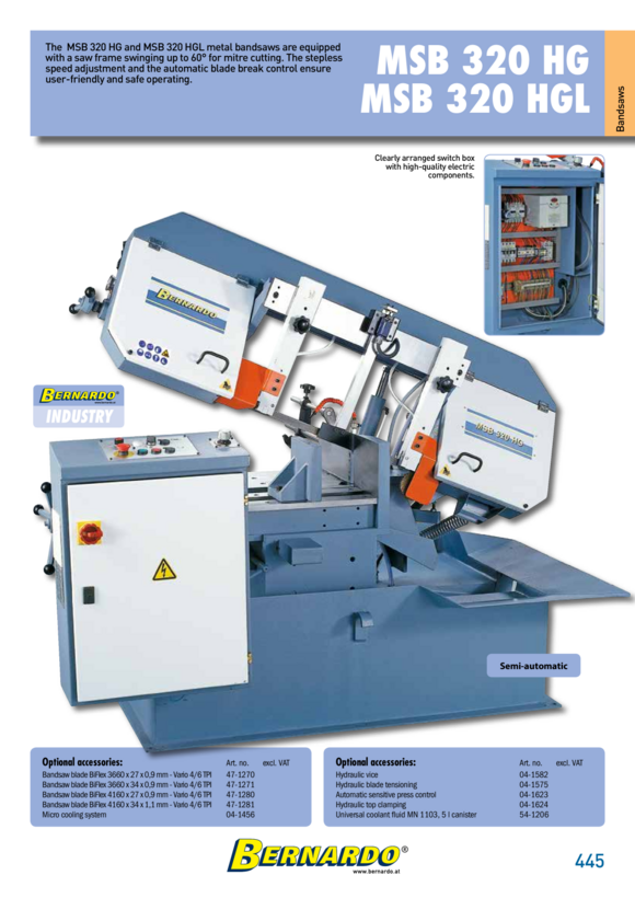 Bernardo Microsprühsystem f. MSB - Serie 04-1456