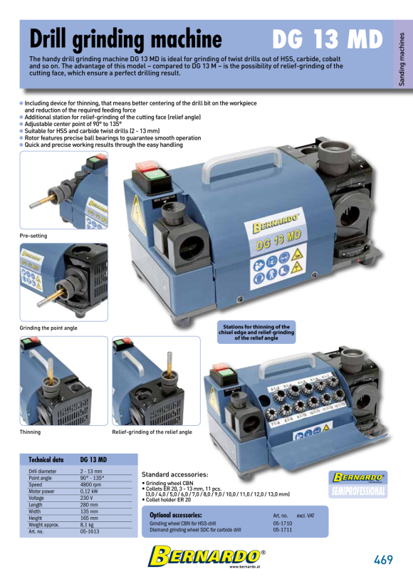 Bernardo Profi - Werkstattpresse WK 15 TH Pro 06-1708