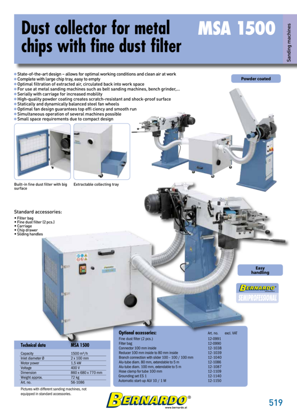 Bernardo Drehbacken DIJ-DK12-630 21-0990