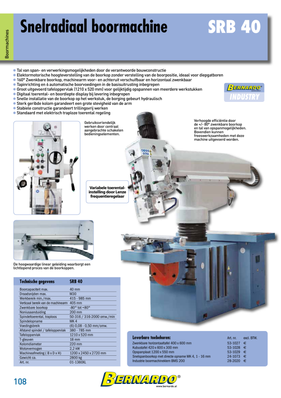 Bernardo Scherenhubwagen SHW 1000 07-1017