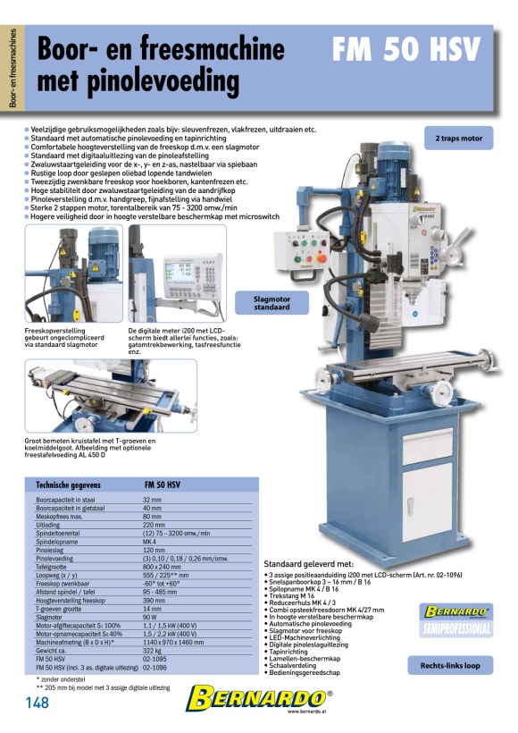Bernardo Hydraulik-Scherenhubtisch BS 500 07-1096
