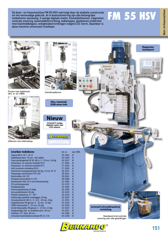 Bernardo Spannzangenfutter ER 32 - D 72 22-1085