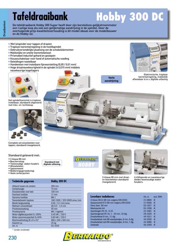 Bernardo MPR 3050 - 6,0 GMD 06-1541XL