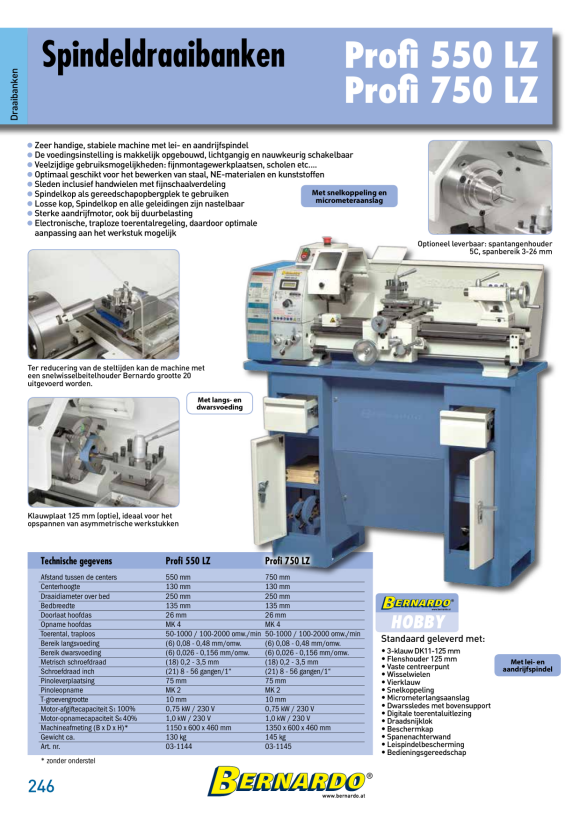 Bernardo Untergestell f. Profi 750 LZ 56-1060