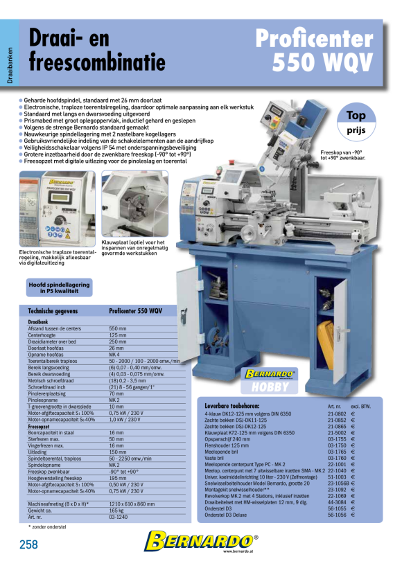 Bernardo Radialventilator RV 350 / 400 V 12-2025