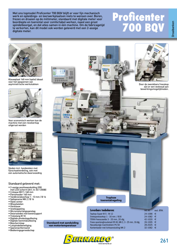 Bernardo Gewindeschneidapparat Super M 5 - M 12 24-1096
