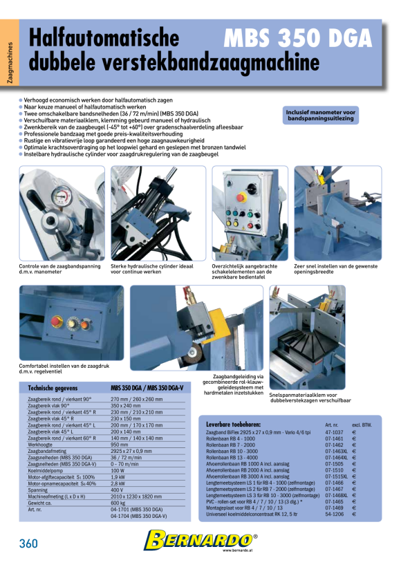 Bernardo Werkstattpresse WK 10 TH 06-1704