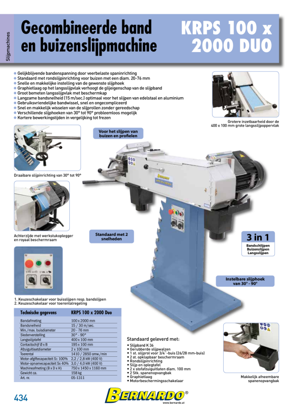 Bernardo Semielektrischer Hydraulikstapler EHS 1000 - 1.6 07-1040