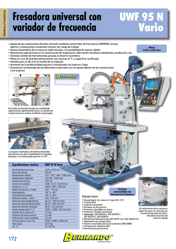 Bernardo Absauganlage DC 700 / 400 V 12-2075