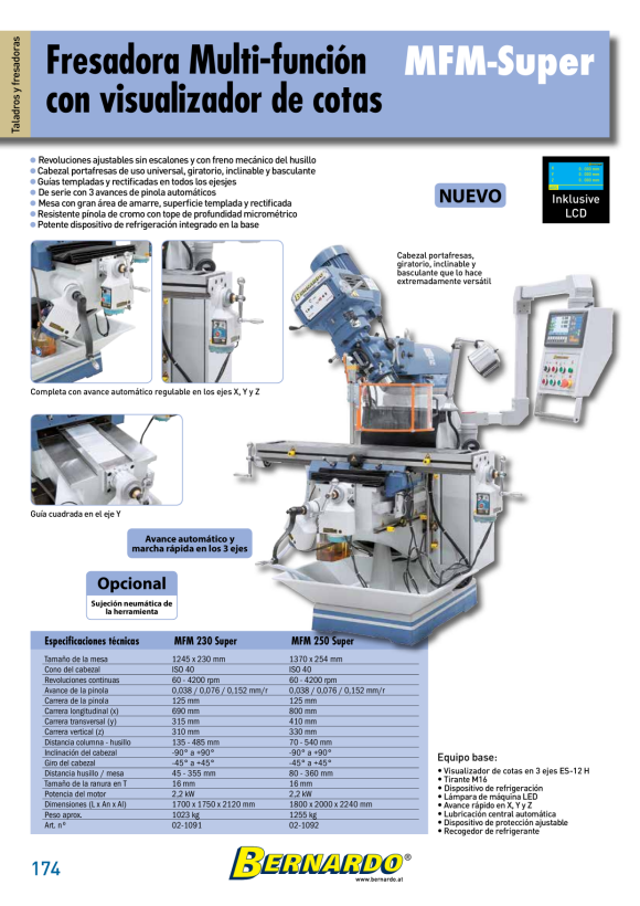 Bernardo SF 3000 B 12-2011